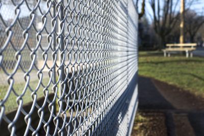 Finished Chain-Link Fence