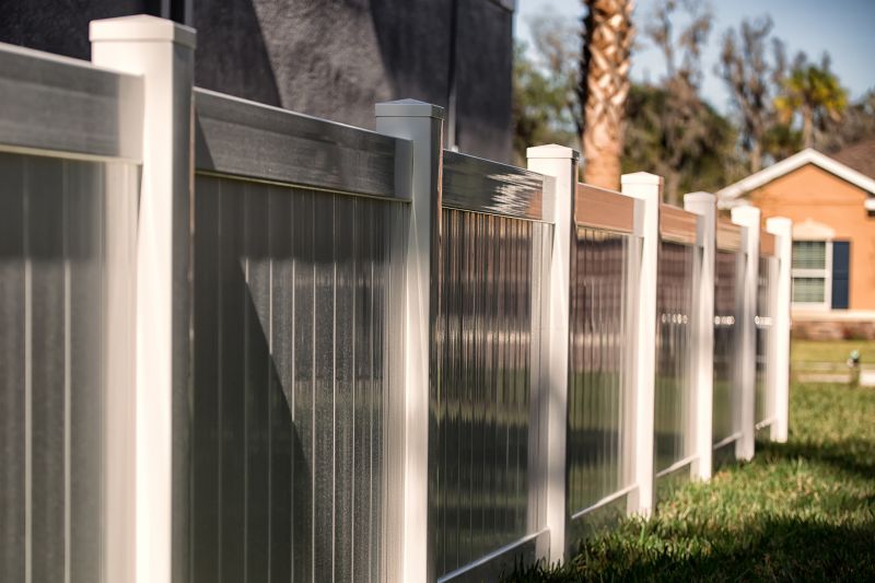 Elegant Vinyl Fence